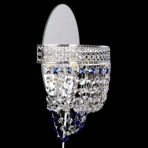 Бра Венеция оптикон синяя в Сочи Гусь Хрустальный