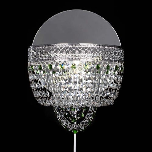 Бра Венеция оптикон зеленая в Сочи Гусь Хрустальный