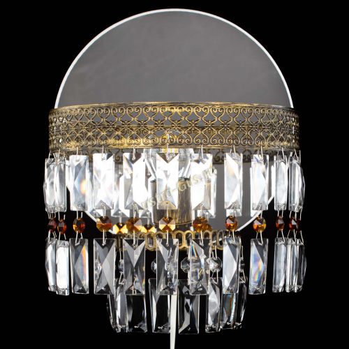 Бра Венеция Пластинка под бронзу Чайная в Сочи Гусь Хрустальный