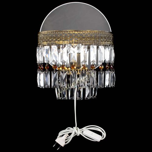 Бра Венеция Пластинка под бронзу Чайная в Сочи Гусь Хрустальный