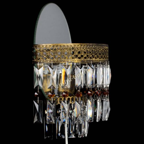 Бра Венеция Пластинка под бронзу Чайная в Сочи Гусь Хрустальный