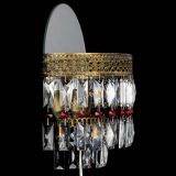 Бра Венеция Пластинка под бронзу Красная в Сочи