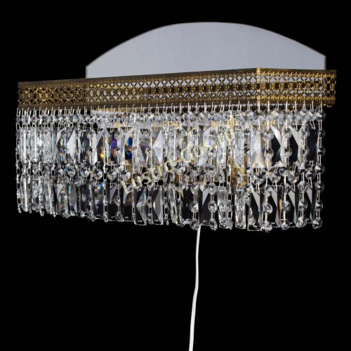 Бра Венеция Прямоугольник №3 под бронзу в Сочи Гусь Хрустальный