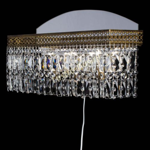 Бра Венеция Прямоугольник №3 под бронзу в Сочи Гусь Хрустальный