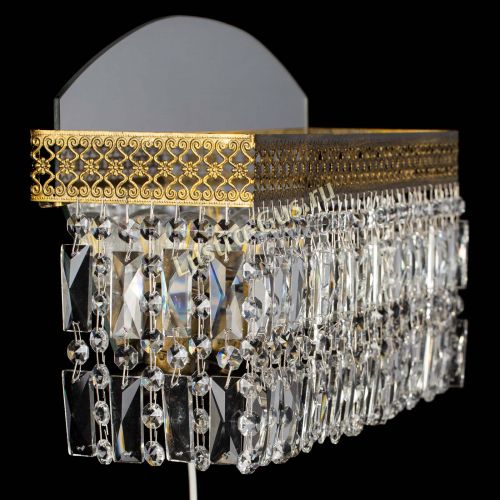 Бра Венеция Прямоугольник №3 под бронзу в Сочи Гусь Хрустальный