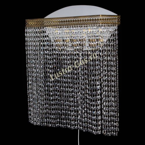 Бра Венеция Прямоугольник оптикон №2 под бронзу в Сочи Гусь Хрустальный