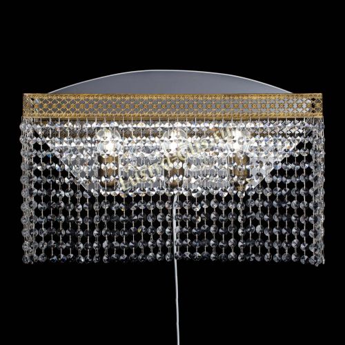 Бра Венеция Прямоугольник оптикон под бронзу в Сочи Гусь Хрустальный