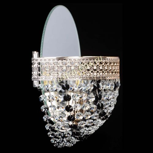 Бра Венеция Сетка черная в Сочи Гусь Хрустальный