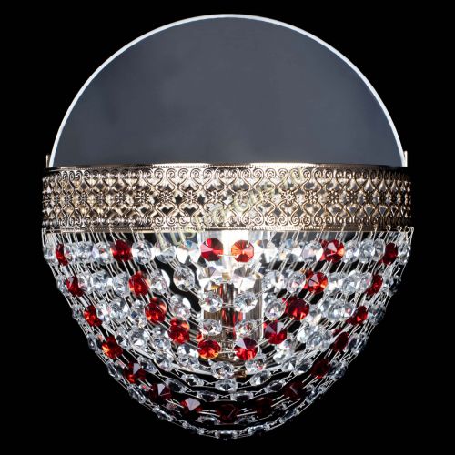 Бра Венеция Сетка красная в Сочи Гусь Хрустальный