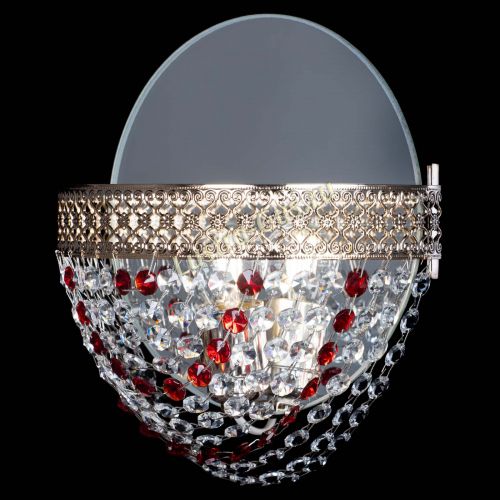 Бра Венеция Сетка красная в Сочи Гусь Хрустальный