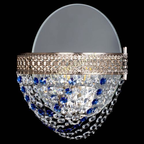 Бра Венеция Сетка синяя в Сочи Гусь Хрустальный