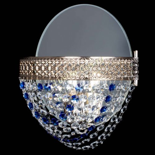 Бра Венеция Сетка синяя в Сочи Гусь Хрустальный