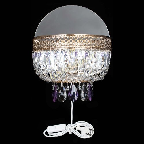 Бра Венеция фиолетовая в Сочи Гусь Хрустальный