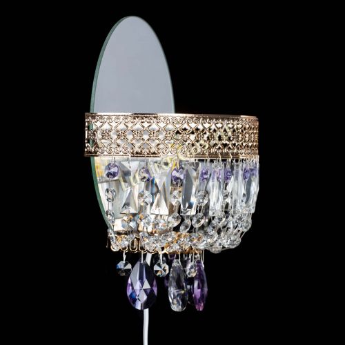 Бра Венеция фиолетовая в Сочи Гусь Хрустальный
