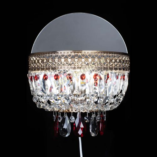 Бра Венеция красная в Сочи Гусь Хрустальный