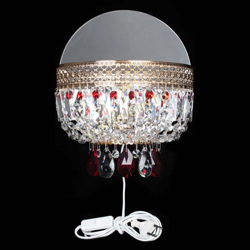 Бра Венеция красная в Сочи Гусь Хрустальный