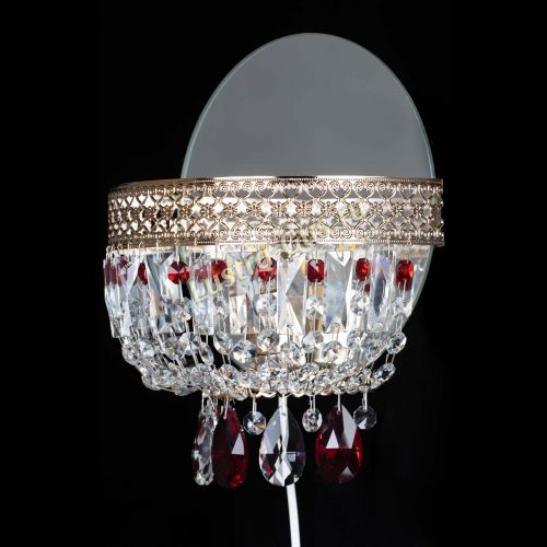 Бра Венеция красная в Сочи Гусь Хрустальный