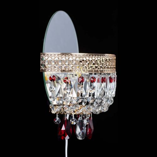 Бра Венеция красная в Сочи Гусь Хрустальный