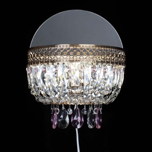 Бра Венеция розовая в Сочи Гусь Хрустальный