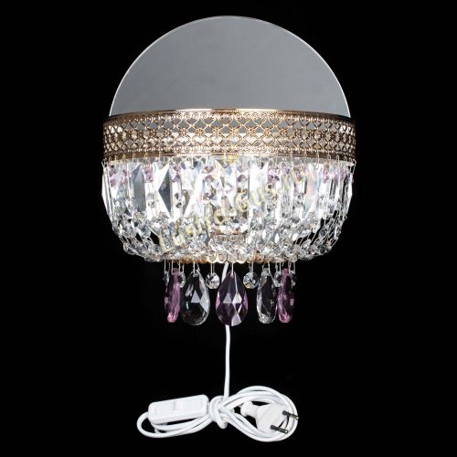 Бра Венеция розовая в Сочи Гусь Хрустальный