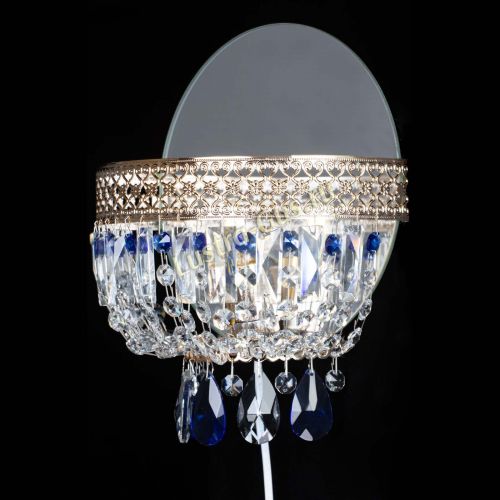 Бра Венеция синяя в Сочи Гусь Хрустальный