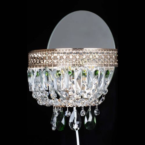 Бра Венеция зеленая в Сочи Гусь Хрустальный