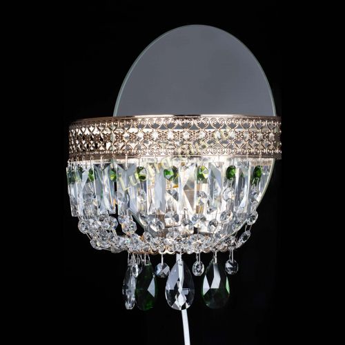 Бра Венеция зеленая в Сочи Гусь Хрустальный