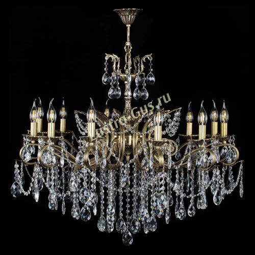 Люстра бронзовая Афина №1 баден в Сочи Гусь Хрустальный