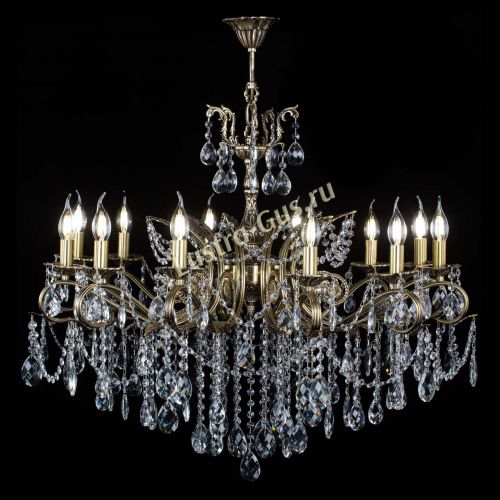 Люстра бронзовая Афина №1 баден в Сочи Гусь Хрустальный