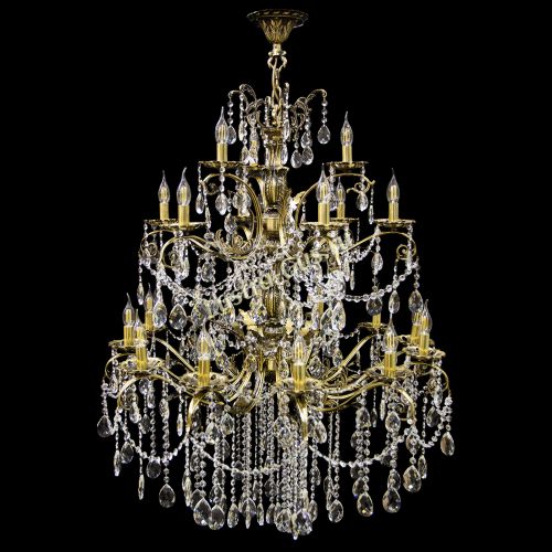 Люстра бронзовая Афина №21 в Сочи Гусь Хрустальный