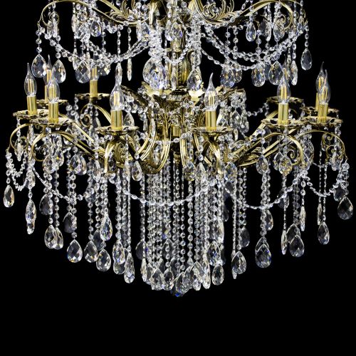 Люстра бронзовая Афина №21 в Сочи Гусь Хрустальный