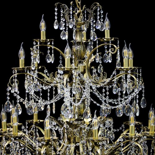 Люстра бронзовая Афина №21 в Сочи Гусь Хрустальный