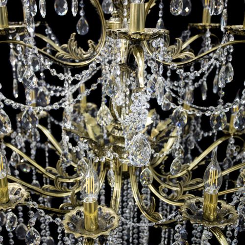 Люстра бронзовая Афина №21 в Сочи Гусь Хрустальный