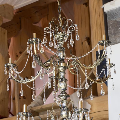 Люстра бронзовая Афина №35 в Сочи Гусь Хрустальный