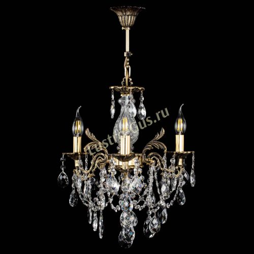 Люстра бронзовая Алфея №3/1 Баден в Сочи Гусь Хрустальный