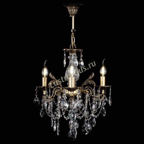 Люстра бронзовая Алфея №3/1 Баден в Сочи Гусь Хрустальный