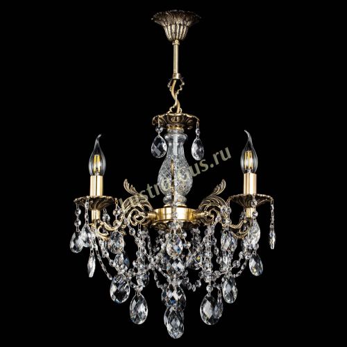 Люстра бронзовая Алфея №3/1 Баден в Сочи Гусь Хрустальный