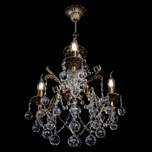 Люстра бронзовая Алфея №3/1 Шар в Сочи Гусь Хрустальный