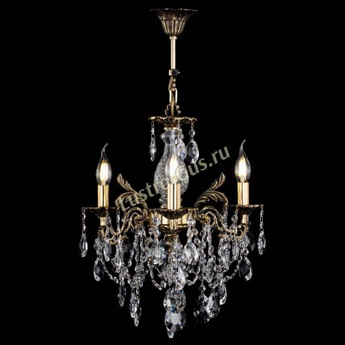 Люстра бронзовая Алфея №3/1 Звездочка в Сочи Гусь Хрустальный