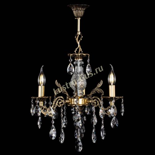 Люстра бронзовая Алфея №3/2 Звездочка в Сочи Гусь Хрустальный