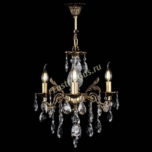 Люстра бронзовая Алфея №3/2 Звездочка в Сочи Гусь Хрустальный