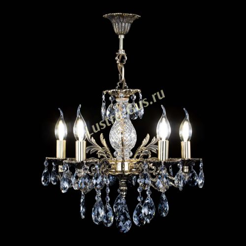 Люстра бронзовая Алфея №5/1 Баден в Сочи Гусь Хрустальный