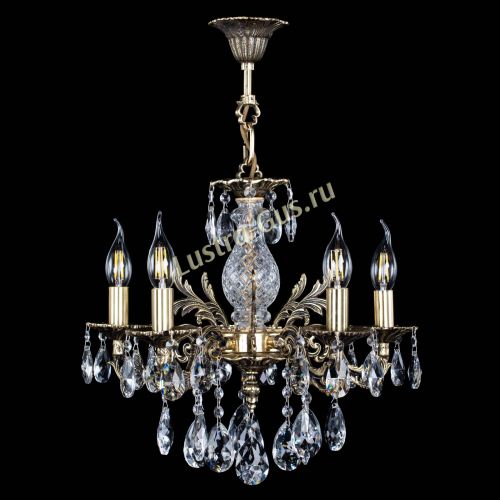 Люстра бронзовая Алфея №5/1 Журавлик в Сочи Гусь Хрустальный