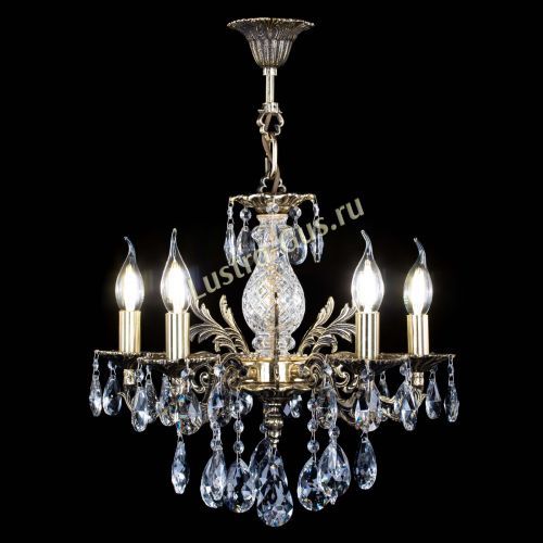 Люстра бронзовая Алфея №5/1 Журавлик в Сочи Гусь Хрустальный