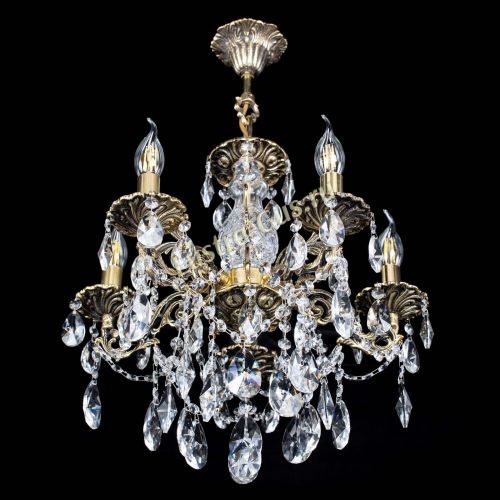 Люстра бронзовая Алфея №5/3 Лучик в Сочи Гусь Хрустальный