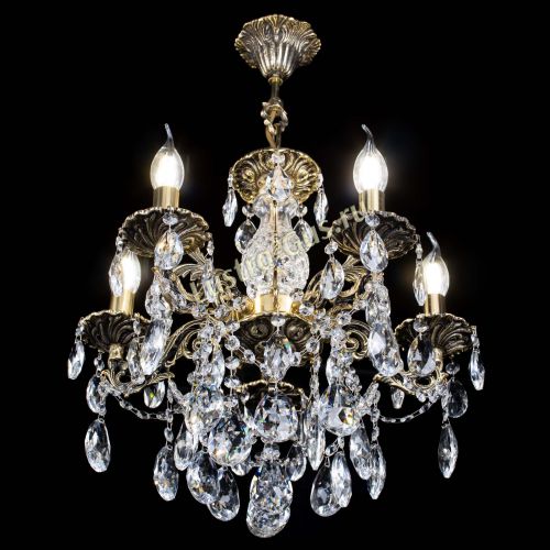 Люстра бронзовая Алфея №5/3 Журавлик в Сочи Гусь Хрустальный