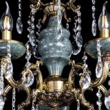 Люстра бронзовая Алфея №5 "Малахит" баден в Сочи