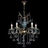 Люстра бронзовая Алфея №5 "Малахит" шар в Сочи