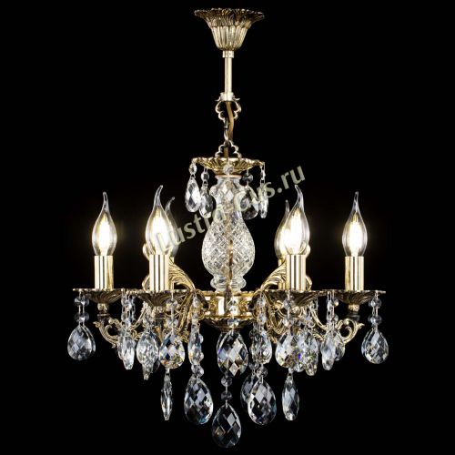 Люстра бронзовая Алфея №6/1 Баден в Сочи Гусь Хрустальный