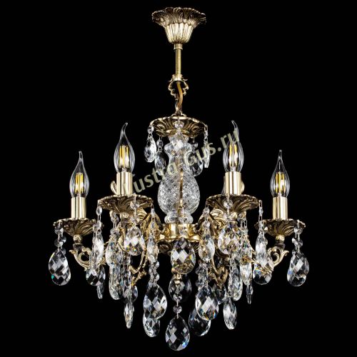 Люстра бронзовая Алфея №6/1 Баден в Сочи Гусь Хрустальный